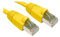 Cable-Core Cat 6 Snagless Shielded FTP Ethernet Low Smoke Zero Halogen LSZH Cable Yellow 3 Metres