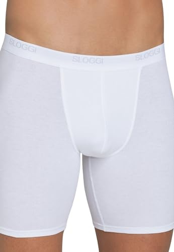Sloggi Herren 24/7 Midi 2P, White, 4