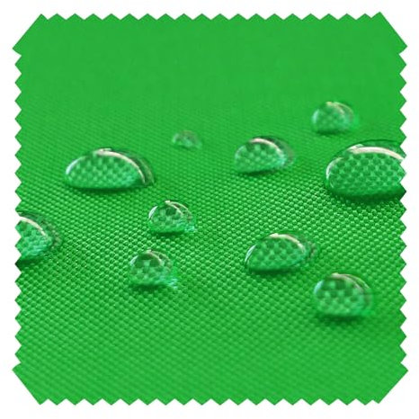 novely® OXFORD BIG 600D - Wasserfester Outdoorstoff - Robuster Polsterstoff - Wasserdichter Möbelstoff - Waterproof Meterware 1 lfm 22 Grasgrün