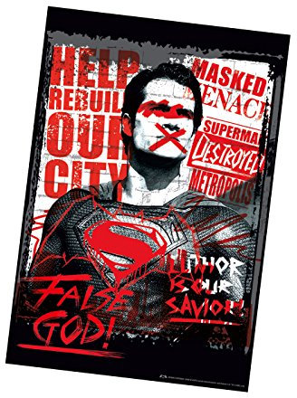 Batman v Superman Puzzle Superman Graffiti