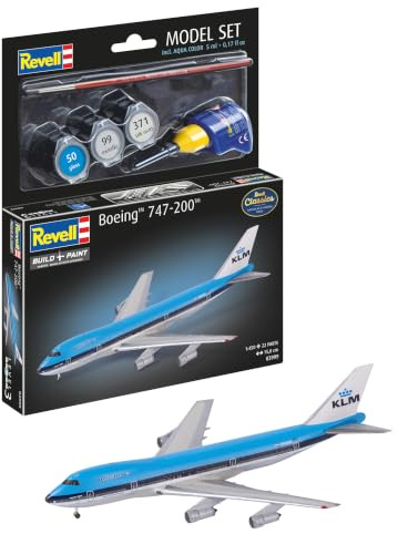 Revell 63999 - Model Set Boeing 747-200 im Maßstab 1:450