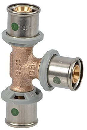 Viega Sanfix P Fosta T-Stück 25-25-16 Pressfitting