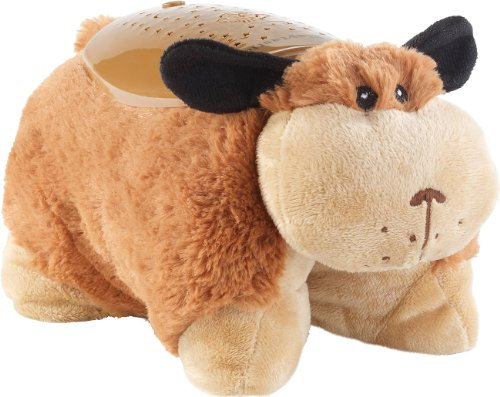 Playtastic Nachtlicht Kinder: Hund Tobias mit Sternen-Projektion & Farbwechsler (Plüschtier, Nachtlicht Plüsch-Tiere, Baby Spielzeug)