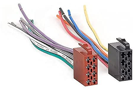 Audioproject A154 – Adaptador Universal para Radio de Coche ISO Conector de Adaptador de Coche Radio – Extremos Abiertos laus tprecher de Conector + de Corriente Conector