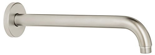 Grohe 28577EN0 Rainshower 12 In. Shower Arm, Brushed Nickel