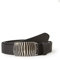MGM Damen Gürtel 970-9729, Gr. 105, Schwarz (schwarz)