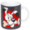 Könitz Asterix Kaffeebecher, Porzellan, Idefix - Top Dog, 11.5 x 8.2 x 9.4 cm
