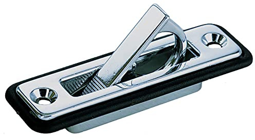 Perko 1221DP0CHR Chrom-Marine-Luke mit Schnappverschluss und Ziehen, 1 Stück