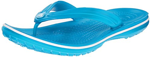Crocs Unisex Crocband Flip Flops, Navy 01, 11 UK