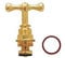 Tête de robinet filetage métrique - Diamètre 12 mm - Filetage 23 x 150 mm