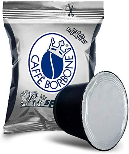 Caffè Borbone - Dosettes capsules Respresso compatibles Nespresso - mélange noir 400