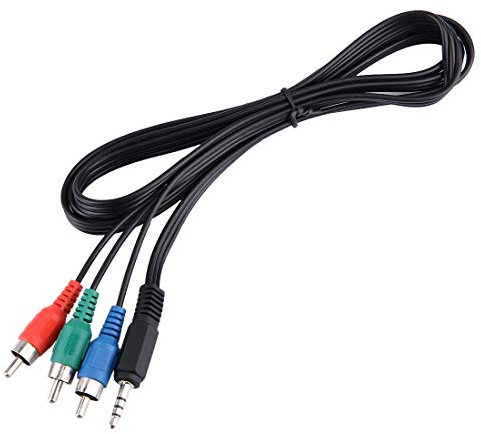 High-Tech Place Cavo video Component Jack da 3,5 mm RGB da 1,5 m