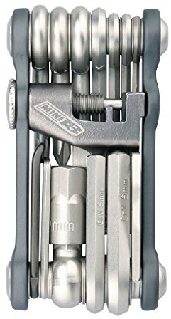 Topeak Multifunktionswerkzeug Mini 18+, Anthrazit, 15400065