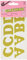 Simplicity Glitter Iron-On Letters, Gold(Packaging may vary), 3.3 cm