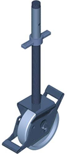 ZARGES Lenkrolle mit Feststeller D = 200 mm Z600