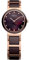 BERING Damen Quarz Uhr | Armbanduhr 22 mm roségoldenes Edelstahlgehäuse und braunes Zifferblatt | Edelstahlband mit Keramikelementen | 5 ATM | 11422-765