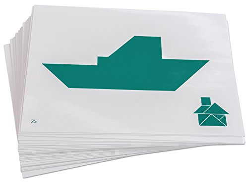 Betzold - Tangram-Karten - Vorlage Figuren Geometrie Spiegel Mathematik Aufgaben