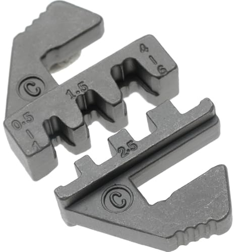 BGS 1410-C | Crimpbacken für unisolierte Stecker | für Art. 1410/1411/1412 | Kabelgrößen AWG 20-18 / 16-14 / 12-10 | 0,5 - 1,0 / 1,5 - 2,5 / 4,0 - 6,0 mm²