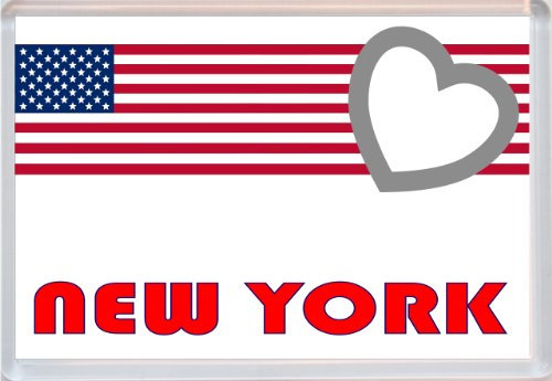 New York - Love USA/American Cities - Jumbo Fridge Magnet (United States of America)