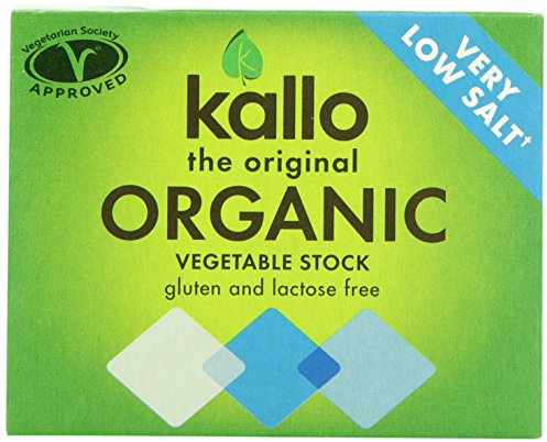 (4 PACK) - Kallo - Low Salt Vegetable Stock Cubes | 66g | 4 PACK BUNDLE