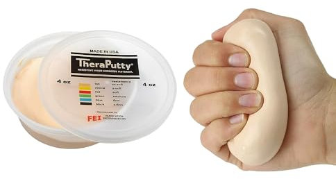 CanDo TheraPutty - Therapie-Knetmasse - 113 g - beige (extra leicht)