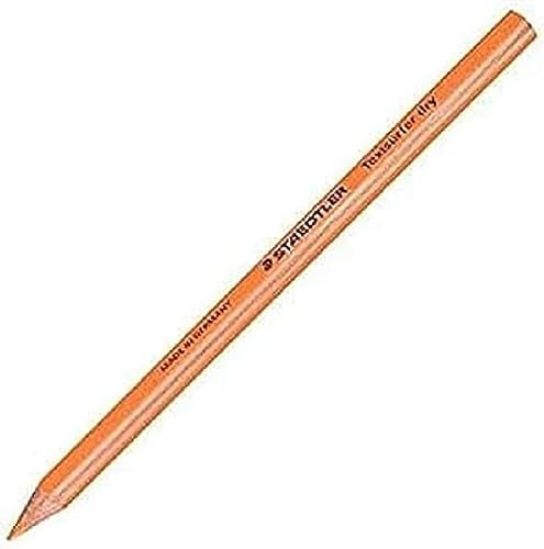 Staedtler Trockentextmarker Textsurfer dry, Graphit-Bleistift, Farbe: Orange, Durchmesser: 8 mm, 4 mm), 1 Stück