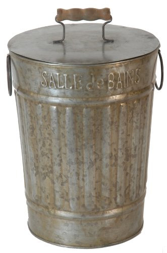 Antic Line 6538 - Papelera para Cuarto de baño (20 x 26 cm), diseño Vintage francés