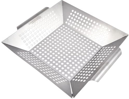 Campingaz 2000014573 Cestello Antiaderente per Verdure, Argento