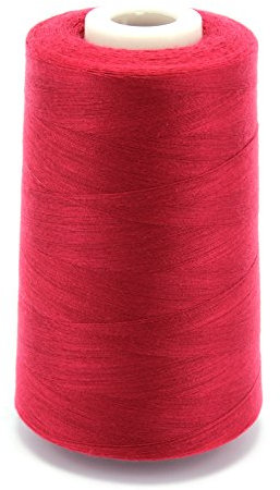 Schnoschi 1 Kone Overlockgarn 50/2 (140), 5000 Yard (4570 Meter), Nähgarn, Fuchsia