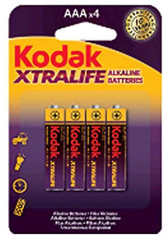 Kodak Cat30951990 – Alkalinas LR 03 Lot de 4 Piles AAA
