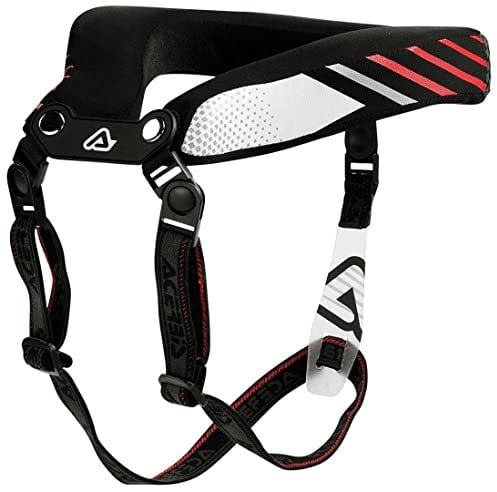 Acerbis X-Roll Nackenschutz Mefo Sport Schwarz/Rot Einheitsgröße
