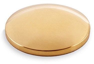 Brass End Cap for Handrails with Diameter 45