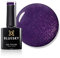 Bluesky Gel Nail Polish, Plum Shine A003, Dark, Glitter, Plum, Purple, Long Lasting, Chip Resistant, 10 ml (Requires Drying Under UV LED Lamp)