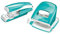 Esselte Leitz Locher NeXXt 5008 und Heftgerät NeXXt 5502 im Set (Set: Locher Heftgerät, eisblau metallic, 1)