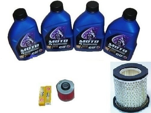 KIT TAGLIANDO YAMAHA TDM 850 OLIO ELF 10W40 FILTRO OLIO FILTRO ARIA CANDELE