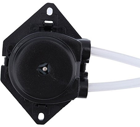 Pompe doseuse, pompe péristaltique, petite tête de pompe, Facile de travail avec un autre périphérique comme le niveau de l'eau contrôleur de couleur noire