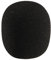 MONACOR WS-60 Mikrofon-Windschutz für Mikrofone schwarz, 23.2610