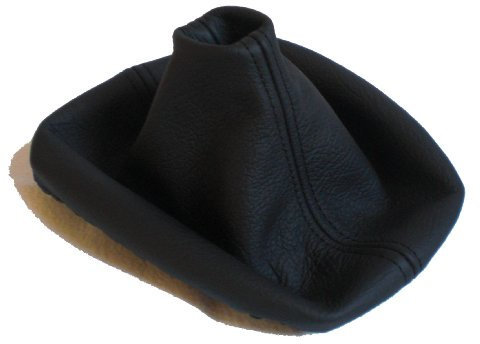 TK-114 SCHALTSACK SCHALTMANSCHETTE Echt Leder Schwarz
