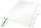 Leitz Complete Quality Notebook B5 quadrettato (iPad, formato tablet), 160 pagine, 80 fogli, copertina rigida, carta 100 g/m² certificata FSC, chiusura, segnalibro, porta penna, bianco, 44730001