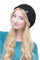 leichte Long Beanie oversize Mütze Erik - Mütze unisex (schwarz)