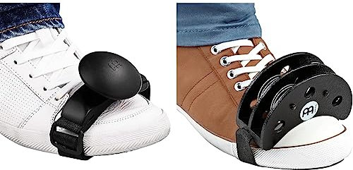 Meinl FS-BK Foot Shaker & Meinl FJS2SBK Foot Jingle Shaker