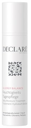 Declaré Daily Moisture Treatment 200 ml – feuchtigkeitsspendende Tagespflege für Allergiker mit Vitamin E, Bisabolol, Hyaluronsäure & UV-Filter, besänftigt und pflegt die Haut, für alle Hauttypen