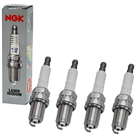 4x NGK Zündkerzen | 4x PFR6Q, 6458 für A3 A4 A6 TT Leon Golf 4 Bora Passat Polo
