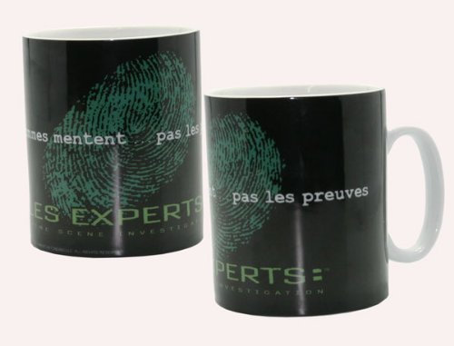 LES EXPERTS - Mug porcl. grand format ac boîte