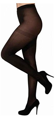 blickdichte Strumpfhose in verschiedenen Größen und Farben, Tanzstrumpfhose Gardestrumpfhose, Farbe:schwarz;Größe:116/128