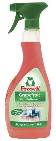 Frosch Grapefruit Fett-Entferner Sprühflasche, 8er Pack (8 x 500 ml) by Frosch