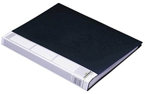 Durable Sichtbuch Duralook, für A4, mit 50 Hüllen, Rückenbreite: 30 mm, schwarz, 242501