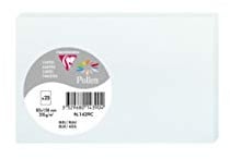 Clairefontaine 1439C Packung (mit 25 Karten Pollen, 82 x 128mm) 210g, blau