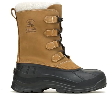 Kamik Men's Alborg Winter Boots, Tan, 13