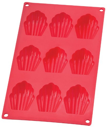 Mrs. Anderson’s Baking 43635 Madeleine Pan, Non-Stick European-Grade Silicone